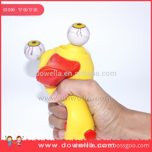 Pop out eye animal squeeze toy in ICTI factory
